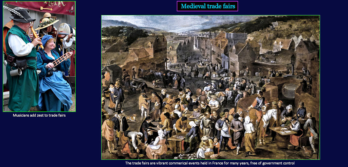 Medieval trade fairs, 1200 AD
